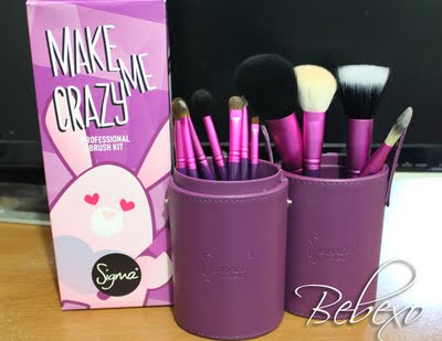 Sigma Make Me Up Collection Makeup Brushes