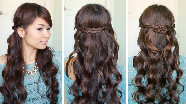 Irregular Braid Headband Hairstyle by Bebexo