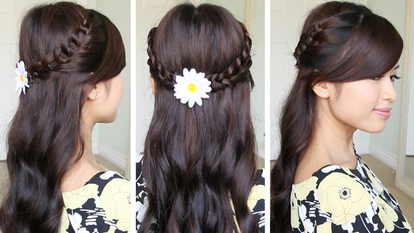 Crochet Loop Braid Hairstyle - ? just bebexo